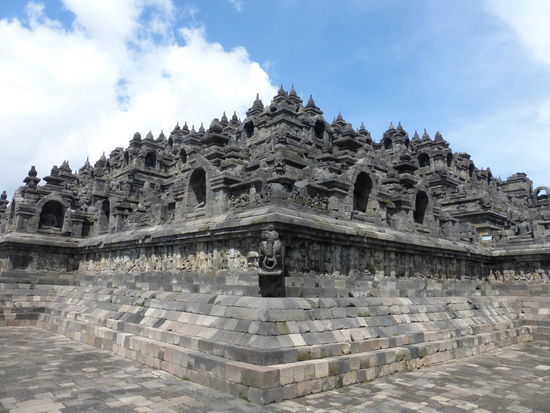 Seitenansicht Borobodur