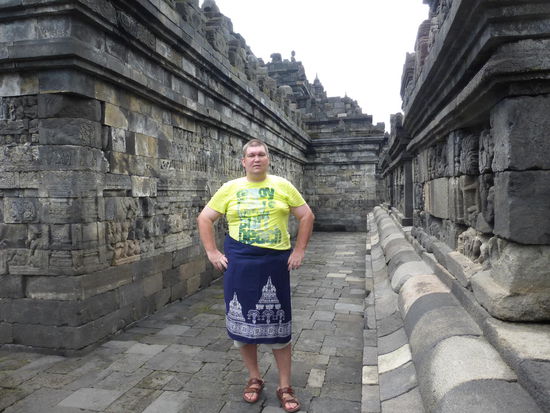 Big Buddha auf dem Borobodur