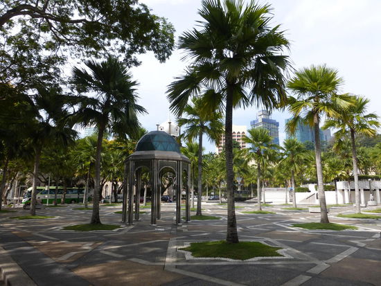 Sparziergang durch Kuala Lumpur unweit von Chinatown