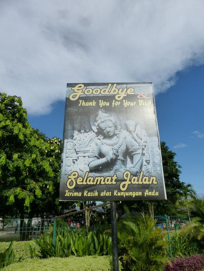 Goodbye Prambanan es war schön hier !!! 