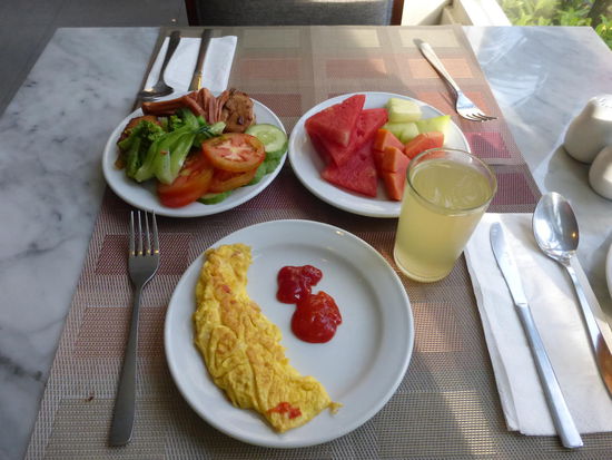 Mein Frühstück am Tag 2