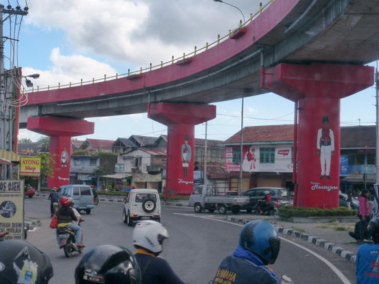 Straßenverkehr in Yogyakarta