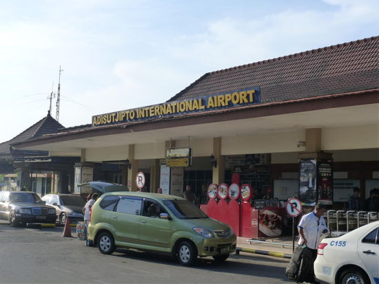 Der internationale Airport von Yogyakarta