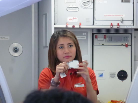 Auch das muß sein denn wir fliegen wieder übers Meer