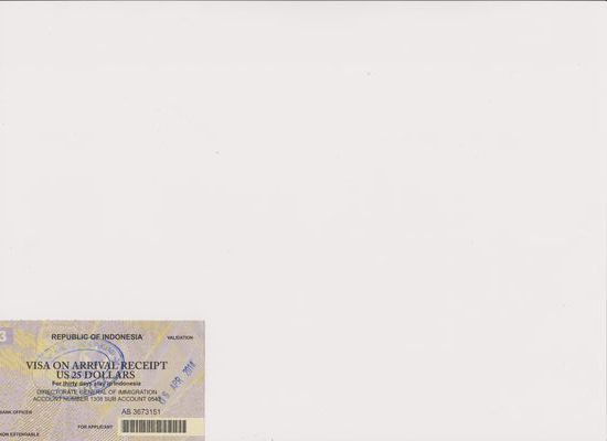 Touristen Visum für Indonesien 25 US Dollar