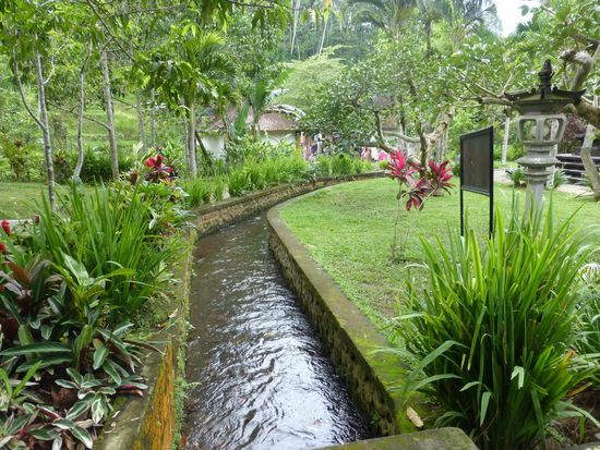 Eingangsbereich Tirta Empul Tempel auf Bali