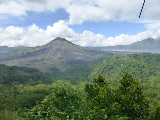 Ausflugspunkt Penelokan mit Vulkan