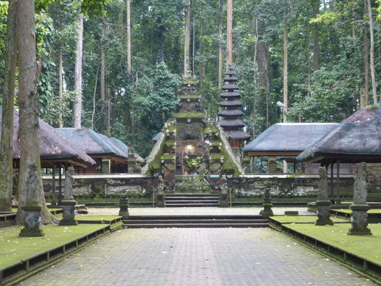 Alte Tempel im Monkey Forest Sangeh