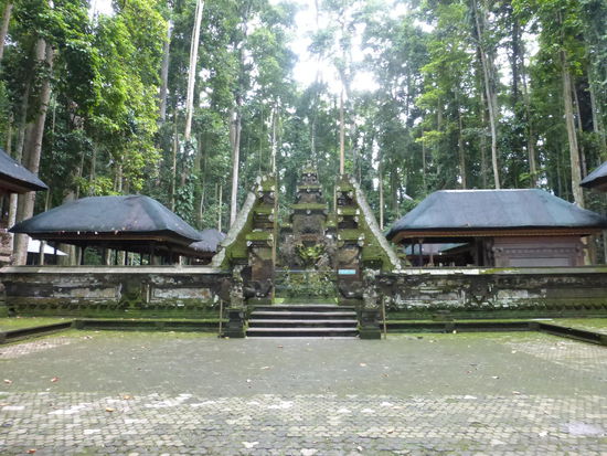 Alte Tempel im Monkey Forest Sangeh
