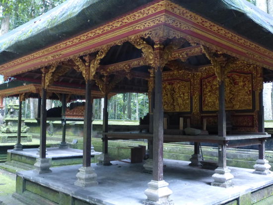 Alte Tempel im Monkey Forest Sangeh