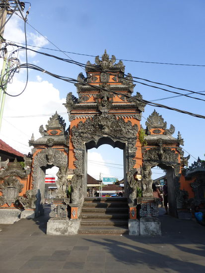 Eingangstor zum Tanah Loth Tempel