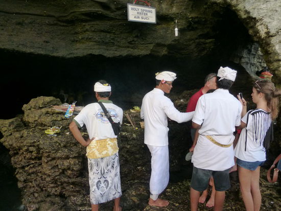 Angekommen am Tanah Lot Tempel