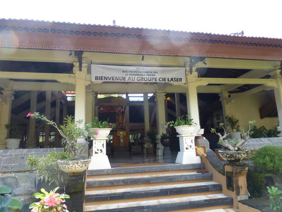 Eingangsbereich von meinem Badehotel