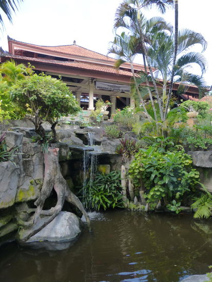 Eingangsbereich von meinem Badehotel