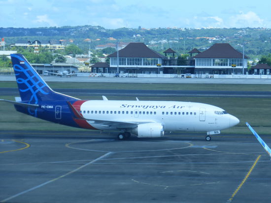 Hier eine Maschine der  indonesischen Sriwijaya Air