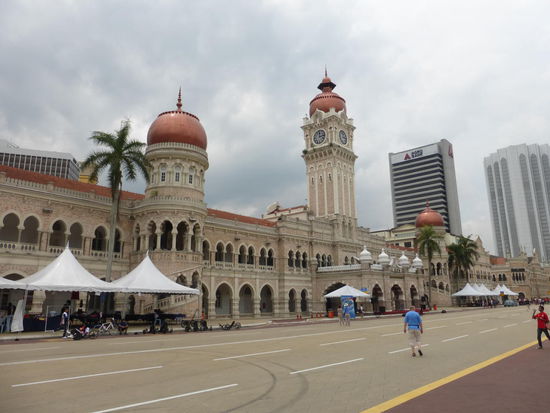 Sultan Abdul Samad Building erbaut 1897 im Zentrum von Kuala Lumpur