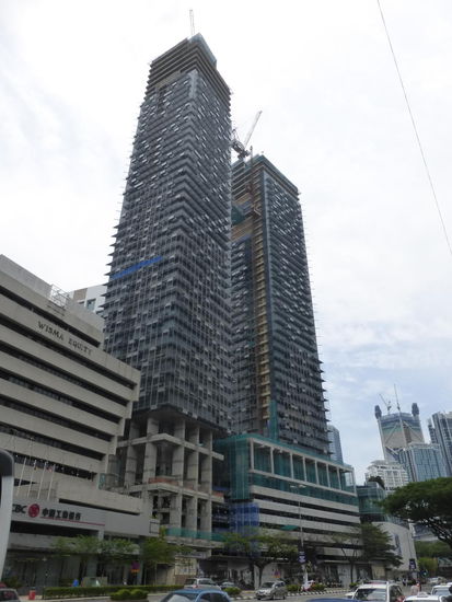 Im  Zentrum von Kuala Lumpur