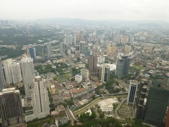 Blick auf Kuala Lumpur