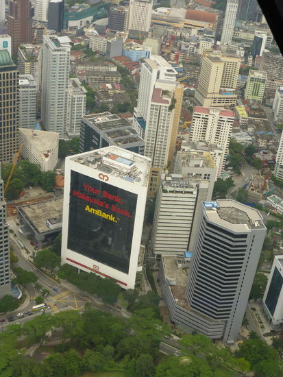 Blick auf Kuala Lumpur
