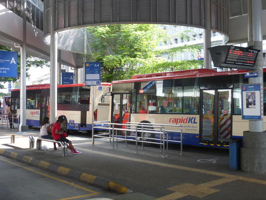ÖPNV  Busverkehr in Kuala Lumpur