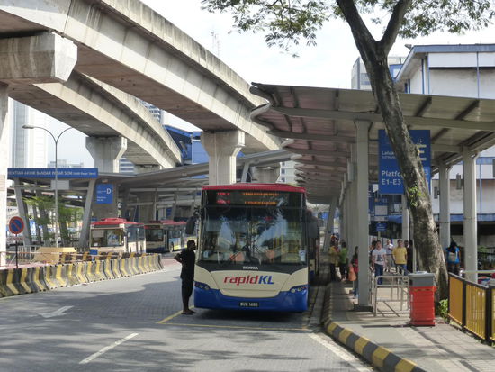 ÖPNV  Busverkehr in Kuala Lumpur