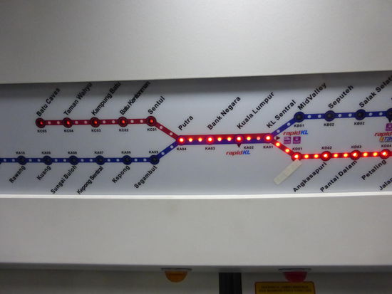 KTM / S Bahn Liniennetz