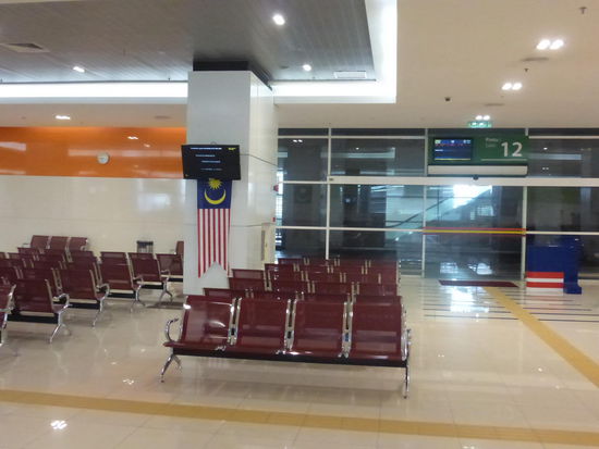 Wartebereich im Busbahnhof von Kuala Lumpur