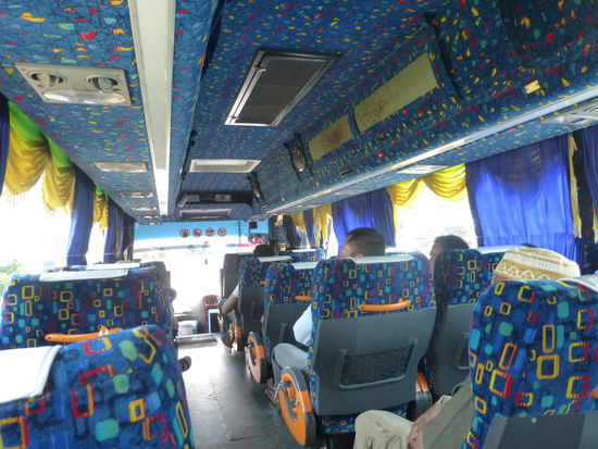Im Bus nach Penang