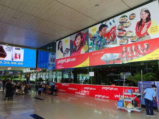 Weiter geht es zum Anschlußflug nach Hanoi