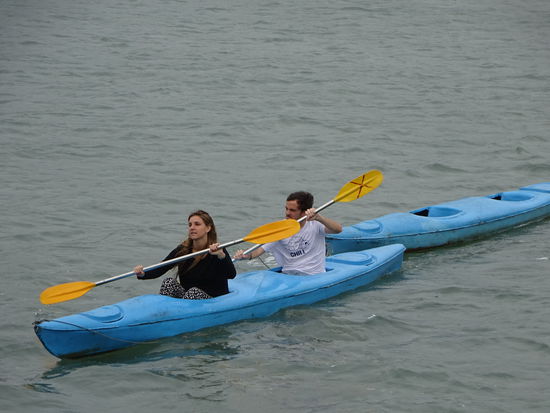 Auch heute wieder Paddeltouren für Gäste die daran Interesse hatten