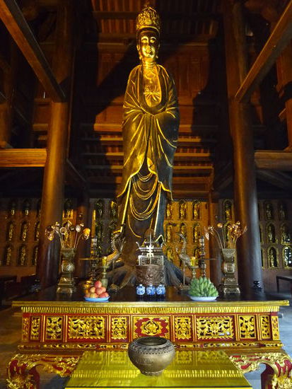 Tempelkomplex  Chua Bai Dinh in Trang An