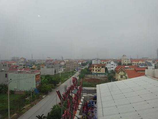 Blick vom Hotel in die Umgebung