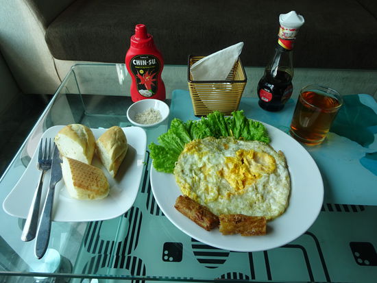 Mein Frühstück am 2 Tag