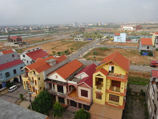 Blick vom Hotel in die Umgebung