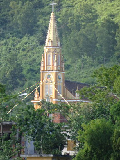 Kirche von Franzosen Ende des 19. Jh. erbaut