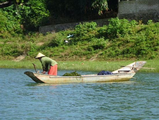 Auf der Fahrt zur Phong Nha Höhle im Ke Bang Nationalpark