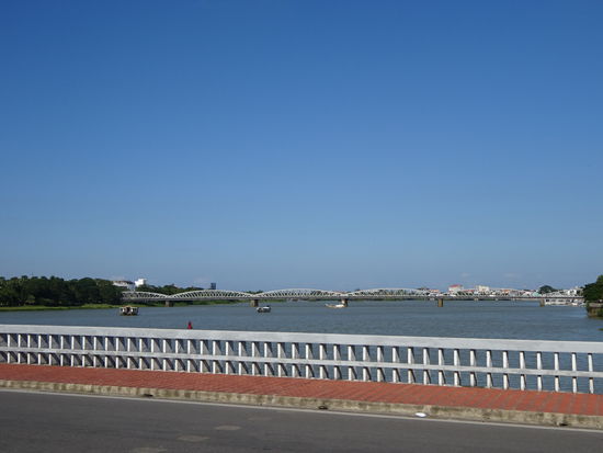 Auf dem Weg zur Zitadelle von Hue