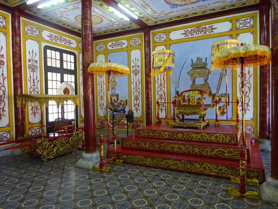 Palast mit Königsthron von Hue