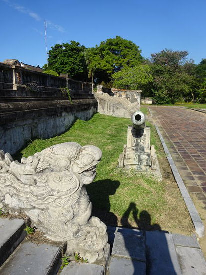 Unterwegs in der Zitadelle von Hue
