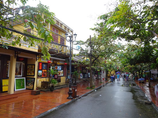 In den Straßen und Gassen von Hoi An