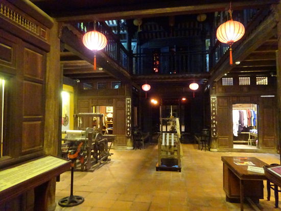 Im Innern eines alten Wohnhauses in Hoi An