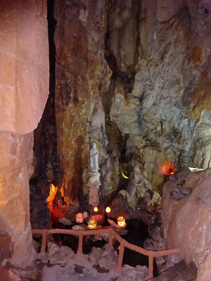 Unterwegs in der Grotte