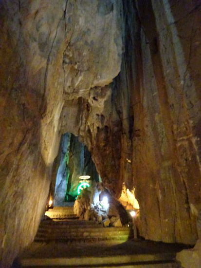 Unterwegs in der Grotte