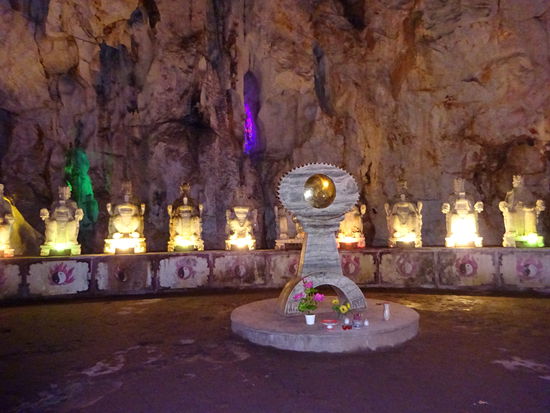 Unterwegs in der Grotte