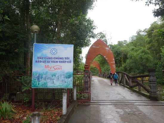 Eingang zum Unesco Weltkulturerbe My Son