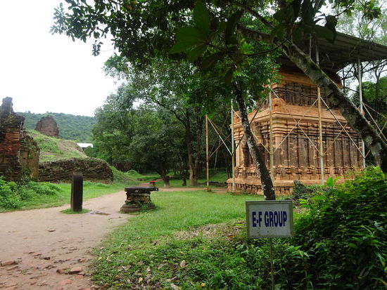 Tempelgruppe E bis F in My Son