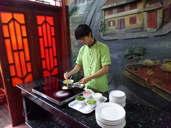 Zubereitung meines Omletts