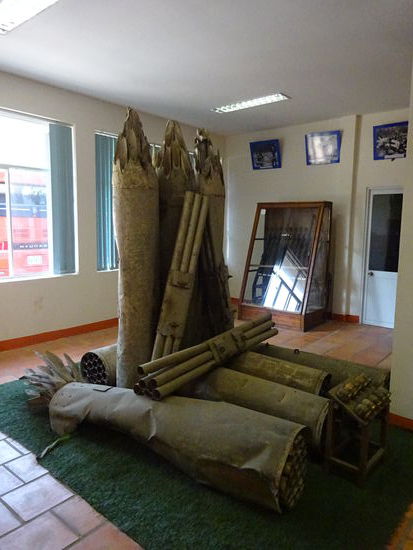 Erbeutete Kriegswaffen der Amerikaner