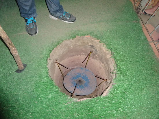 Perfekt angelegte Fallen die dem Gegner zum Teil schwere Verletzungen zufügten