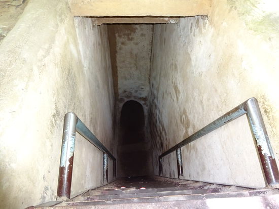 Hier war der Ausgang